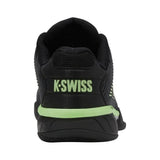 Men's Hypercourt Express 2 2E Width Tennis Shoes Black and Soft Green-Footwear-K-Swiss-06806-034F25-5-Tennis Express