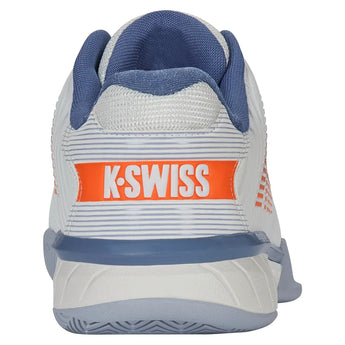 Men's Hypercourt Express 2 Wide Tennis Shoes Lucent White and Infinity,Footwear,K-Swiss,,,Tennis Express,06806-139-3
