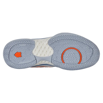 Men's Hypercourt Express 2 Wide Tennis Shoes Lucent White and Infinity,Footwear,K-Swiss,,,Tennis Express,06806-139-5