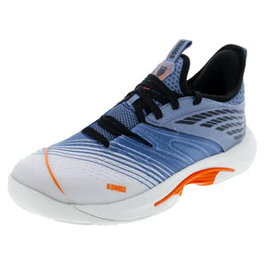 Men's SpeedTrac Tennis Shoes Lucent White and Infinity,Footwear,K-Swiss,7,White,Tennis Express,07392-139U25copy