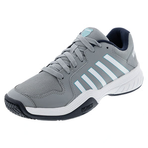 Men's Court Express Pickleball Shoes Ultimate Gray and White,Footwear,K-Swiss,Ultimate Gray/White,7,Tennis Express,08552-032F26copy
