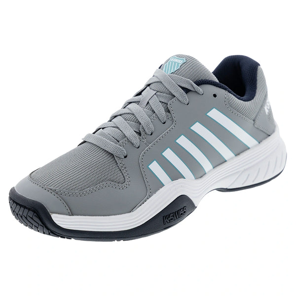Men's Court Express Pickleball Shoes Ultimate Gray and White,Footwear,K-Swiss,Ultimate Gray/White,7,Tennis Express,08552-032F26copy