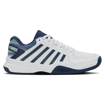 Men's Court Express Pickleball Shoes White and Oceana-Footwear-K-Swiss-08552-185F25-1-Tennis Express