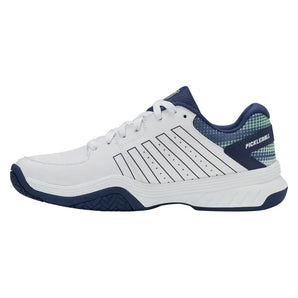 Men's Court Express Pickleball Shoes White and Oceana-Footwear-K-Swiss-08552-185F25-4-Tennis Express