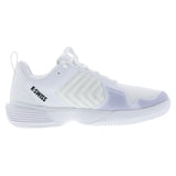 Men's Ultrashot 3 Grass Tennis Shoes White and Black,Footwear,K-Swiss,,,Tennis Express,08560-102B03copy