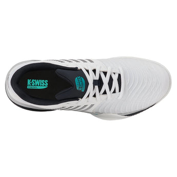 Men's Express Light 3 Padel Shoes White and Carbon,Footwear,K-Swiss,,,Tennis Express,08900-148-4
