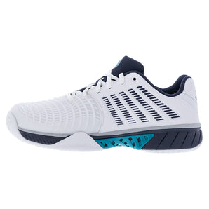 Men's Express Light 3 Padel Shoes White and Carbon,Footwear,K-Swiss,,,Tennis Express,08900-148F2602copy