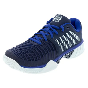 Men's Express Light 3 Padel Shoes Ice Castle and Dazzling Blue-Footwear-K-Swiss-08900-421F25copy-Tennis Express
