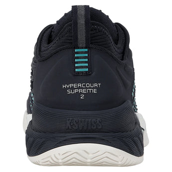 Men's Hypercourt Supreme 2 Tennis Shoes Carbon and Blanc de Blanc,Footwear,K-Swiss,,,Tennis Express,09071-031-4
