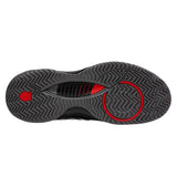 Men's Hypercourt Supreme 2 Tennis Shoes Black and Steel Gray-Footwear-K-Swiss-09071-038S24-0-Tennis Express