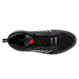 Men's Hypercourt Supreme 2 Tennis Shoes Black and Steel Gray-Footwear-K-Swiss-09071-038S24-3-Tennis Express