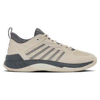 Men's Hypercourt Supreme 2 Tennis Shoes Whitecap Gray and Turbulence-Footwear-K-Swiss-09071-080U26-1-Tennis Express