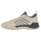 Men's Hypercourt Supreme 2 Tennis Shoes Whitecap Gray and Turbulence-Footwear-K-Swiss-09071-080U26-2-Tennis Express