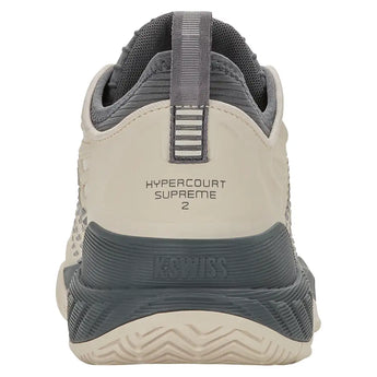 Men's Hypercourt Supreme 2 Tennis Shoes Whitecap Gray and Turbulence-Footwear-K-Swiss-09071-080U26-4-Tennis Express