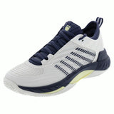 Men's Hypercourt Supreme 2 Tennis Shoes Blanc de Blanc and Naval Academy,Footwear,K-Swiss,7,BLANC_DE_BLANC/NV,Tennis Express,09071-171H25-x