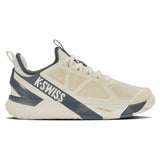 Men's K-Frame Speed Rublo Tennis Shoes Egret and Turbulence-Footwear-K-Swiss-09483-154U26-1-Tennis Express