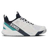Men's K-Frame Speed Rublo Tennis Shoes Blanc de Blanc and Carbon,Footwear,K-Swiss,,,Tennis Express,09483-162F26-2