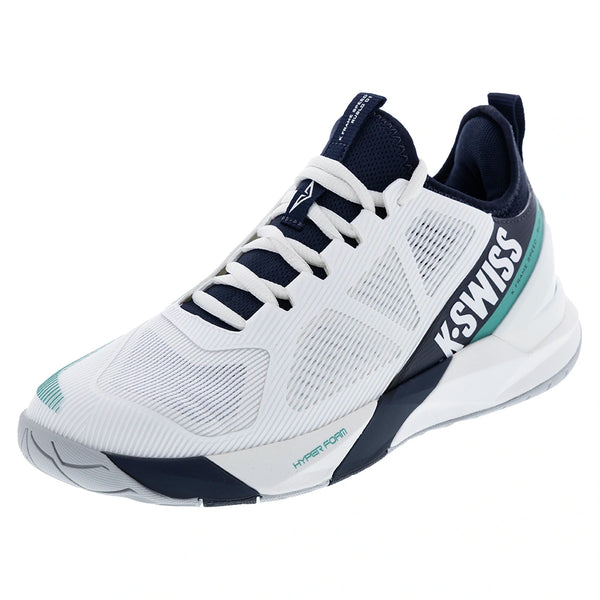 Men's K-Frame Speed Rublo Tennis Shoes Blanc de Blanc and Carbon,Footwear,K-Swiss,Blanc de Blanc/Carbon,7,Tennis Express,09483-162F26copy