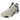 Men's CLAY Court K-Frame Speed Rublo Tennis Shoes Egret and Turbulence