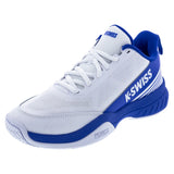 Men's SpeedEx 2 Tennis Shoes White and Dazzling Blue,Footwear,K-Swiss,7,WHITE/DAZZLING_BLUE,Tennis Express,09486-142S26copy