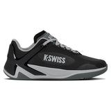 Men's K-Frame Pickleball Shoes Black and Ultimate Gray,Footwear,K-Swiss,,,Tennis Express,09491-006-2