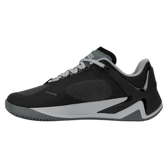 Men's K-Frame Pickleball Shoes Black and Ultimate Gray,Footwear,K-Swiss,,,Tennis Express,09491-006-3