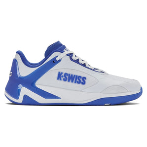 Men's K-Frame Pickleball Shoes White and Dazzling Blue-Footwear-K-Swiss-09491-142S26-1-Tennis Express