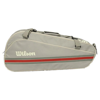 6 Pack Team Tennis Racquet Bag Oats-Bags-Wilson-0M6A7245-Tennis Express