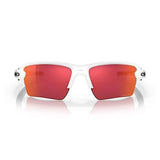 Flak® 2.0 XL Sunglasses Polished White and Prizm Field-Accessories-Oakley-0OO9188-918803-2-Tennis Express