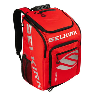 Core Series Tour Pickleball Backpack-Bags-Selkirk-10-CSTOB-Red-Tennis Express