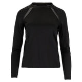 Women's Alda Long Sleeve Tennis Top-Apparel-Tail-100197-9002_ONYX-L-Tennis Express