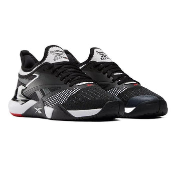 Women's Nano Court Shoes Black and White-Footwear-Reebok-100211615-F24-Tennis Express