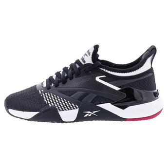 Women's Nano Court Shoes Black and White-Footwear-Reebok-100211615-F2402-Tennis Express