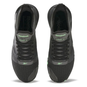 Unisex Nano Court Training Shoes Black and Grey 5-Footwear-Reebok-100225417-U25-3-Tennis Express
