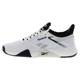 Unisex Nano Court Training Shoes White and Black-Footwear-Reebok-100225418-U2501copy-Tennis Express