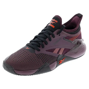 Women's Nano Court Training Shoes Black Cherry and Black-Footwear-Reebok-100231714-U25copy-Tennis Express