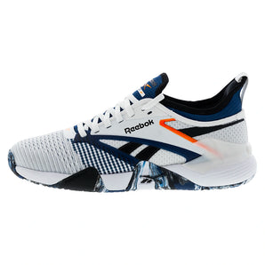 Unisex Nano Court Training Shoes Athletic Blue and White-Footwear-Reebok-10024471602copy-Tennis Express