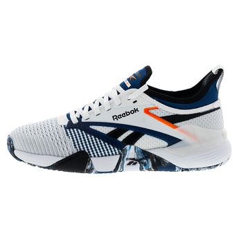 Unisex Nano Court Training Shoes Athletic Blue and White-Footwear-Reebok-10024471602copy-Tennis Express