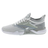 Unisex Nano Court Training Shoes Grey and White-Footwear-Reebok-10024471702copy-Tennis Express
