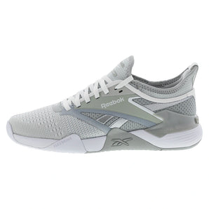 Unisex Nano Court Training Shoes Grey and White-Footwear-Reebok-10024471702copy-Tennis Express
