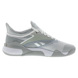 Unisex Nano Court Training Shoes Grey and White-Footwear-Reebok-10024471703copy-Tennis Express