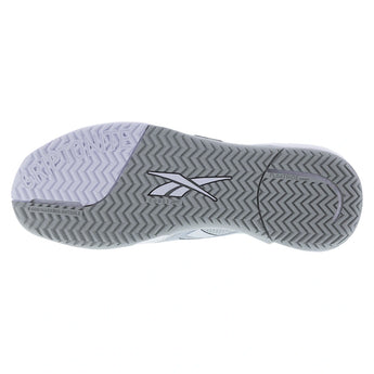 Unisex Nano Court Training Shoes Grey and White-Footwear-Reebok-10024471705copy-Tennis Express