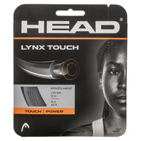 Lynx Touch Tennis String Transparent Black-Strings-Head-100380-DEFAULT-L-Tennis Express
