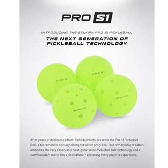 Pro S1 Pickleballs 4-Pack-Balls-Selkirk-10074-PS1B-2-Tennis Express