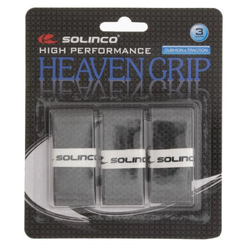 Heaven Tennis Overgrip Gray 3 Pack-Accessories-Solinco-100902-DEFAULT-L-Tennis Express