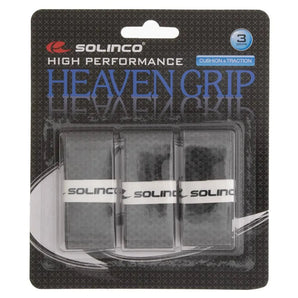 Heaven Tennis Overgrip Gray 3 Pack-Accessories-Solinco-100902-DEFAULT-L-Tennis Express
