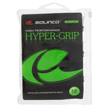 Hyper Extra Tacky Tennis Overgrip White 12 Pack-Accessories-Solinco-100906-DEFAULT-L-Tennis Express