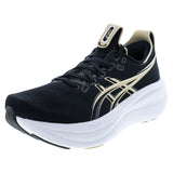 Men's Gel-Nimbus 28 Running Shoes Black and Feather Grey-Footwear-Asics-1011C127-002copy-Tennis Express