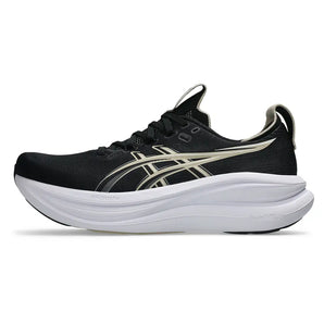 Men's Gel-Nimbus 28 Running Shoes Black and Feather Grey-Footwear-Asics-1011C127-003-1_78453439-bb09-44a1-b78d-6ec3bb980c8f-Tennis Express