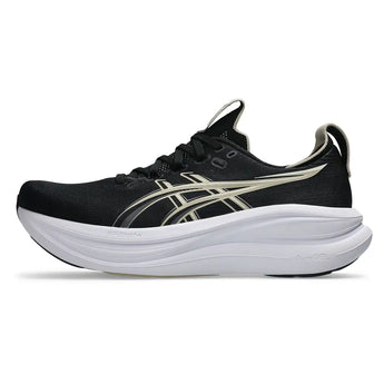 Men's Gel-Nimbus 28 Running Shoes Black and Feather Grey-Footwear-Asics-1011C127-003-1_78453439-bb09-44a1-b78d-6ec3bb980c8f-Tennis Express